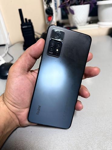 redmi note 6 pro: Redmi Note 11 Pro, 128 GB, rəng - Boz, Barmaq izi, İki sim kartlı, Face ID — 2