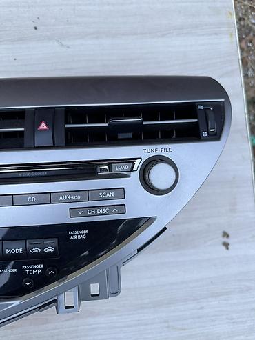 chip gps: Блок центральной консоли Lexus RX 2010 аудиосистема + панель — 3