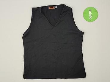 czarne bluzki basic: Top damski, rozmiar M — 2