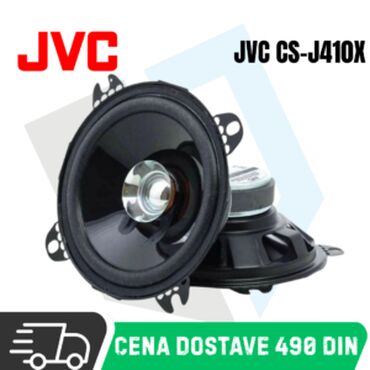 Ostala auto elektronika: This page lists various 100mm car speakers from brands such as Alpine — 8