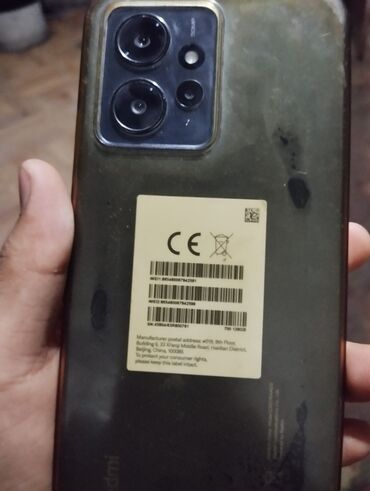 рэдми 10: Xiaomi, Redmi Note 12, Б/у, 128 ГБ, цвет - Серый, 2 SIM