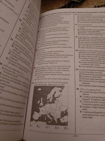 kitab alan: Məhsul: “2023 Test Toplusu – Tarix” (DİM), I və II hissə Təsvir: - — 3