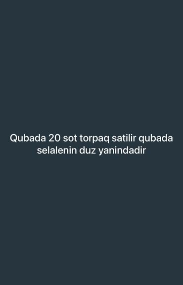 xacmazda torpaq: 20 sot, Biznes üçün, Kupça (Çıxarış), Müqavilə