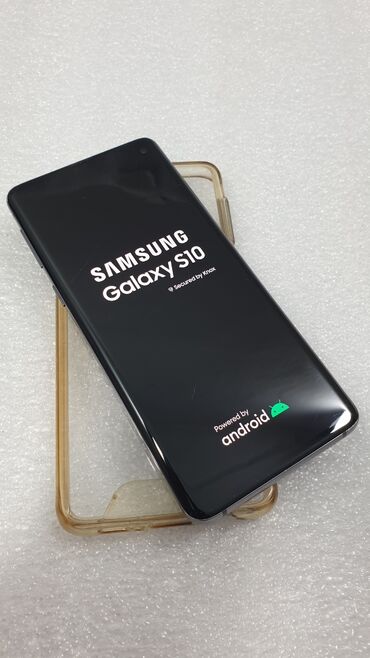 Планшеты: Samsung Galaxy S10, Б/у, 128 ГБ, цвет - Черный