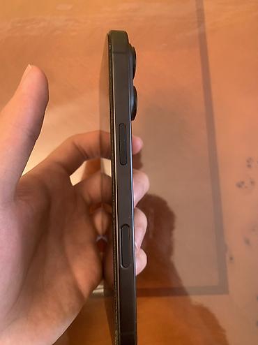 iphone 15 pro max baku electronics: IPhone 16 Pro, 256 GB, Black Titanium, Face ID — 5