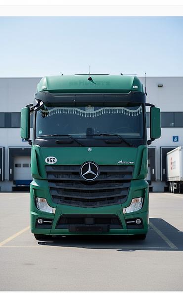 скания 420: Тягач, Mercedes-Benz, 2012 г., Тентованный — 2
