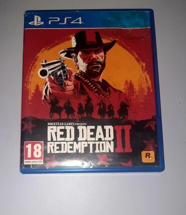Видеоигры и приставки: Red Dead Redemption 2, Смешанный жанр, Б/у Диск, PS4 (Sony Playstation 4), Бесплатная доставка