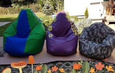 Fotelje: Novi Lazy bagovi, sašiveni duplim šavom sa koncem extra jačine. Naše — 9