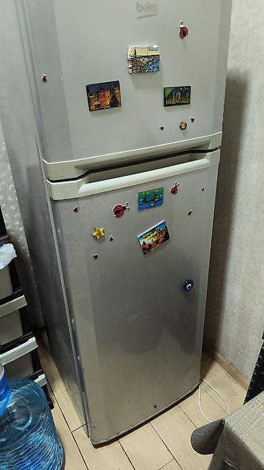 İşlənmiş 2 qapılı Beko Soyuducu Satılır, rəng - Boz