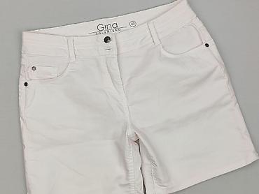 white jeans: Gina, Szorty damskie, rozmiar L — 1