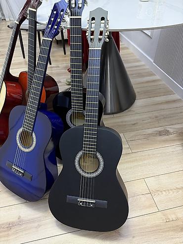 Гитары: Гитара классическая, с комплектом, 39 дюймов, 4/4 Широкий гриф — 5