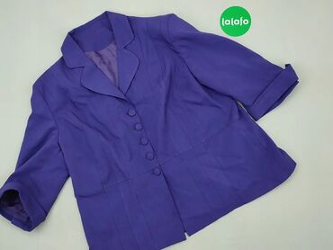 Blazer, jacket, 3XL (EU 46), stan - Dobry, wzór - Jednolity kolor, kolor - Purpurowy