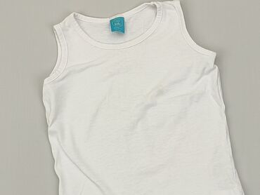 biała bluzka dla dziewczynki z krótkim rękawem: Bluzka, Little kids, 2-3 lat, 92-98 cm, stan - Dobry