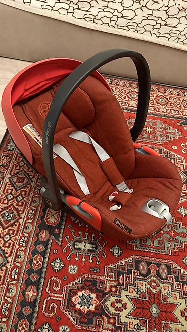 cybex автолюлька: Автокресло, цвет - Красный, Б/у — 6