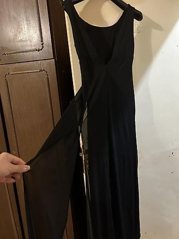 Qadın geyimləri: Qara axşam geyimi – Türkiyədə istehsal, 100% rayon - Material: 100% — 2