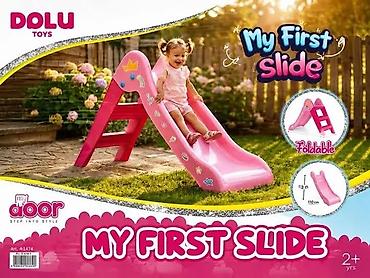 palic bazeni: Dolu Toys – My First Slide (sklopiva dečja tobogan) - Namenjeno za — 1