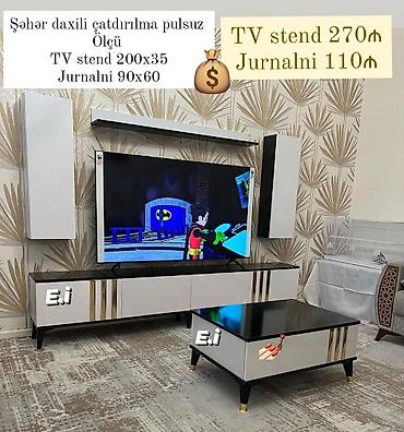 kamp evi: TV stend reng seçimi var — 1