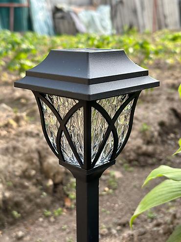 led пленка: Светодиодные садовые лампы, днем заряжаются от солнца и в темноте — 3