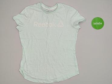 czarne dresy: Reebok, T-shirt damski, rozmiar L — 2