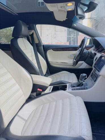 Volkswagen: Tecili!!! Volkswagen CC, ağ kuzov və açıq rəngli-süet/deri — 17