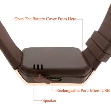 Ručni satovi: Android smart sat/telefon DZ09 (A1) - SIM kartica - Bluetooth — 11