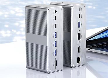 thunderbolt display: Универсальная док-станция/USB‑C хаб в алюминиевом корпусе Основные — 2