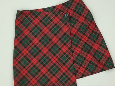 czerwona koszula w kratę dla dziewczynki: Skirt, H&M, 12 years, 146-152 cm, condition - Perfect