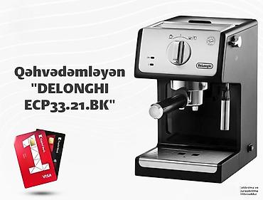 kofe aparat: Qəhvədəmləyən "DELONGHI ECP33.21.BK"Qəhvədəmləyən "DELONGHI — 1