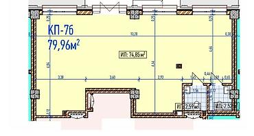 участки в токмаке: ЖК Нью Йорк Коммерческое помещение 1 этаж 80 м2 195000$ (эквивалентно — 2