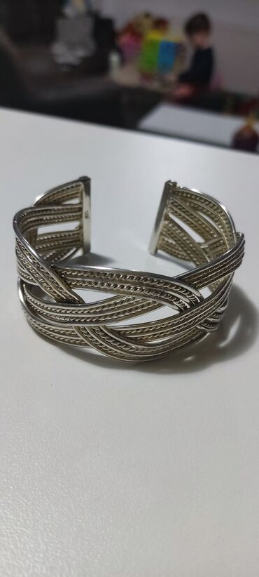 ženska narukvica: Bangle, Material: Silver