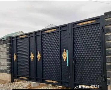 Откатные ворота: Ворота Бишкек принимаем заказы+ доставка и установка — 28