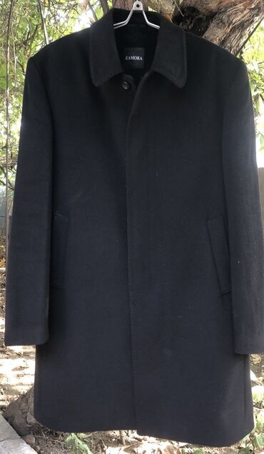 стик воск для волос: Мужское пальто, 3XL, Outerwear, Б/у, цвет - Черный, Самовывоз