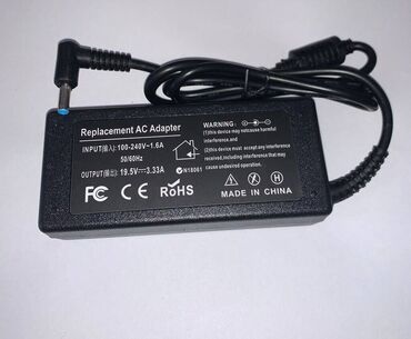 Защитные пленки и стекла: Блок питания для ноутбука Replacement AC Adapter (19.5 V -