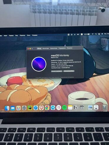 бу ноутбук бишкек: Ноутбук, Apple, 8 ГБ ОЗУ, Б/у