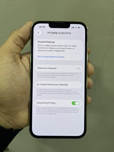 Apple iPhone: IPhone 13 Pro, 128 GB, Gümüşü, Simsiz şarj — 4