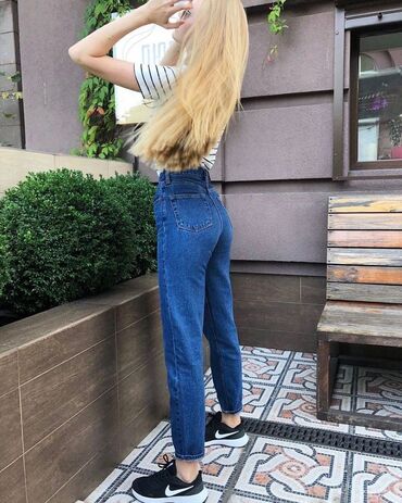 джинсы american apparel: Мом, Terranova, Средняя талия