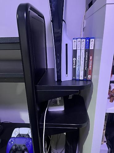 Компьютерные столы: Компьютерный стол, Б/у, С полками — 3