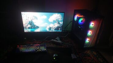 мониторы пк: Компьютер, ядер - 6, ОЗУ 16 ГБ, Игровой, Intel Core i5, NVIDIA GeForce GTX 1070