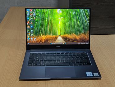 Ноутбуки: Ноутбук, Huawei, 8 ГБ ОЗУ, Intel Core i5, 14 ", Б/у, Для несложных задач, память SSD