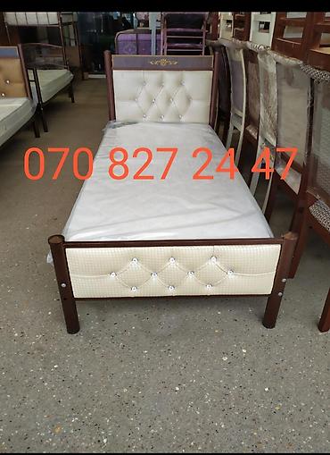 Çarpayılar: Yeni, Təknəfərlik çarpayı, Bazasız, Matras ilə, Siyirməsiz — 2