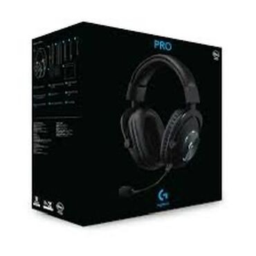 студийные микрофоны: Полноразмерные, Logitech, Новый, Проводные, Геймерские