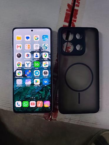 iphone 6c: Redmi, Redmi Note 13, Б/у, 128 ГБ, цвет - Серый, 1 SIM — 1