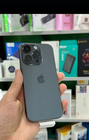 iphone xr kredit: IPhone 15 Pro Max, 512 GB, Gümüşü, Zəmanət, Barmaq izi, Face ID