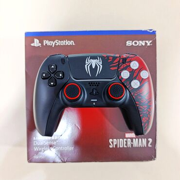 p47 wireless: PS4/PS5 Dualshock 4 Spiderman 2 İstifadə edilməyib, təzədi Qiymətə