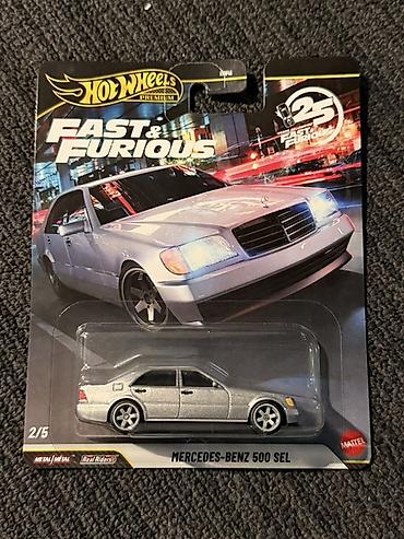 cd disk: Hot Wheels Premium – Fast & Furious seriyası Model: Mercedes‑Benz — 1