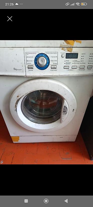 60: Стиральная машина фронтальной загрузки LG WD-80164NP, загрузка до 5 — 1