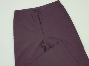 spodnie damskie joggery moro bojówki wysoki stan: Material trousers, S (EU 36), condition - Perfect