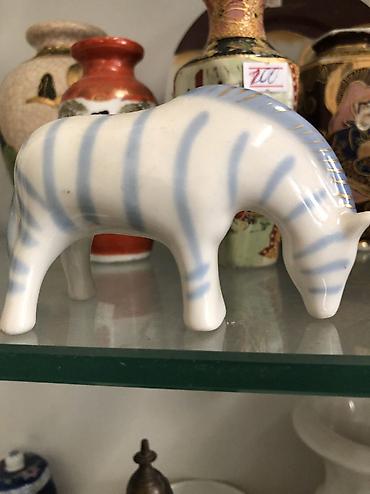 figur: Винтажная фигура Зебра ручная работа — 2