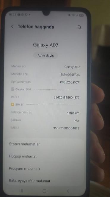 samsung a04s: Samsung Galaxy A04s, 128 GB, rəng - Qara, İki sim kartlı — 6