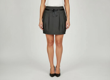 spódnice plisowane w groszki: Women`s skirt, size XL